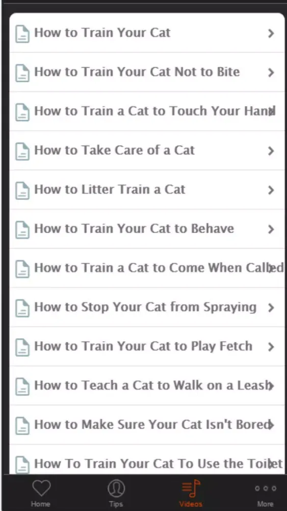 Cat Training - Basic Tips For Beginners应用截图