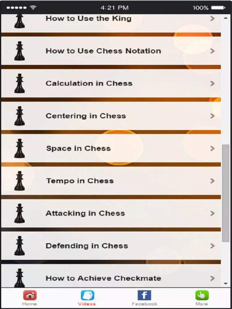 Скриншоты Chess Tactics - Learn How To Improve Your Chess iPad 