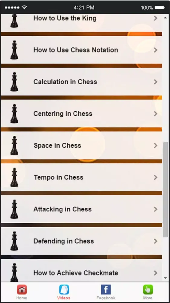 Скриншоты Chess Tactics - Learn How To Improve Your Chess