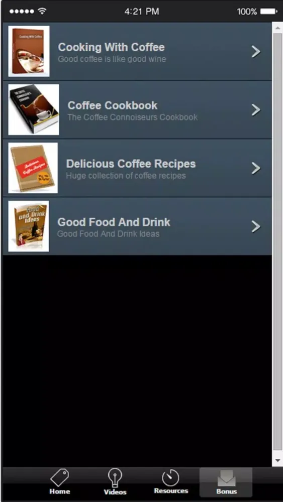 Captures d'écran de Learn How To Make Coffee - Real Simple