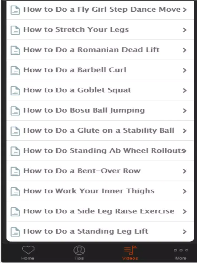 تصاویر Home Workouts for Women - Learn The Best Workouts For Your Body Type iPad 