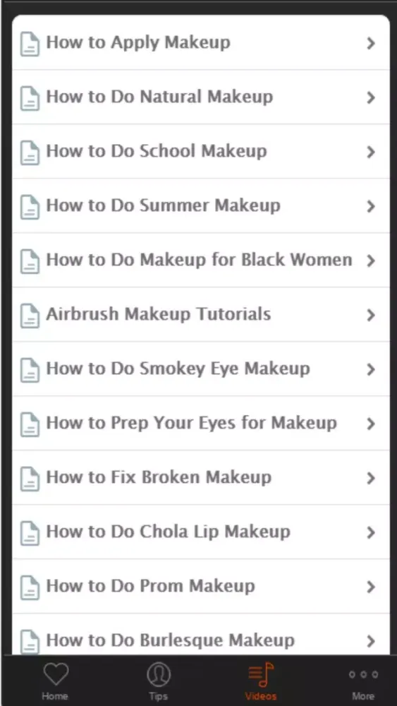 Makeup Lesson - Learn Flawless Makeup Tips and Tricks應用截圖
