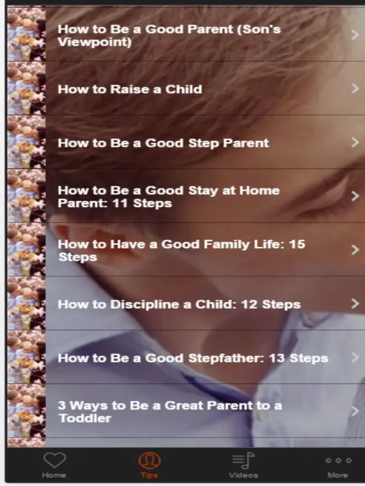 Parenting Advice - How to Be a Good Parent iPad  Screenshots