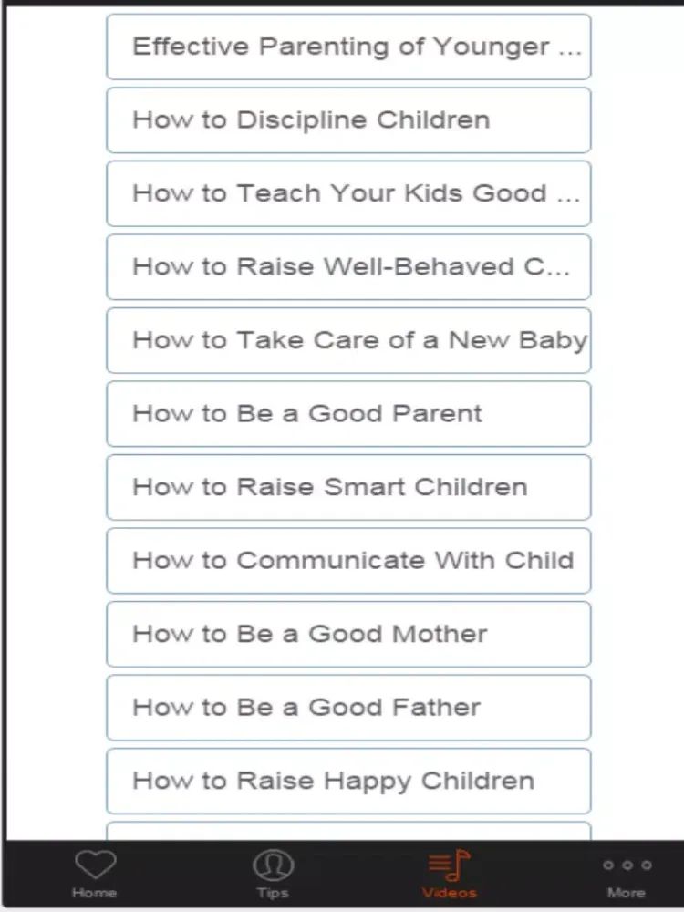 Parenting Advice - How to Be a Good Parent iPad  Screenshots