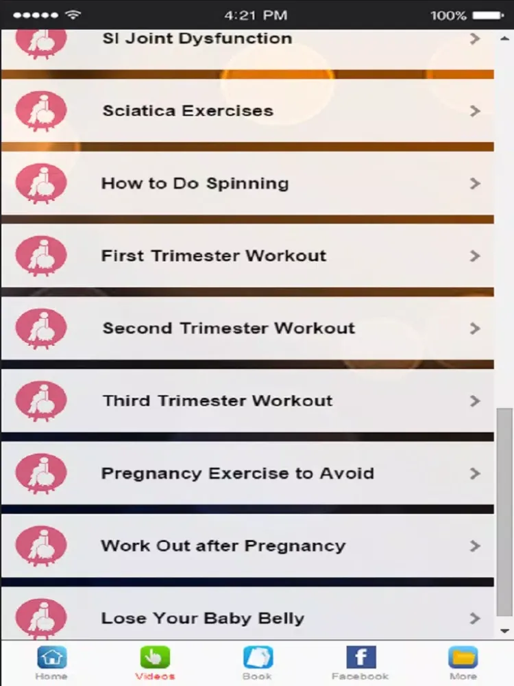 Prenatal Exercise - Great Exercise During Pregnancy and Safe Workouts iPad  Screenshots