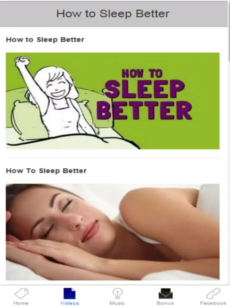 How to Sleep Better - Sleep Better Every Night With These Simple Tips iPad  Screenshots