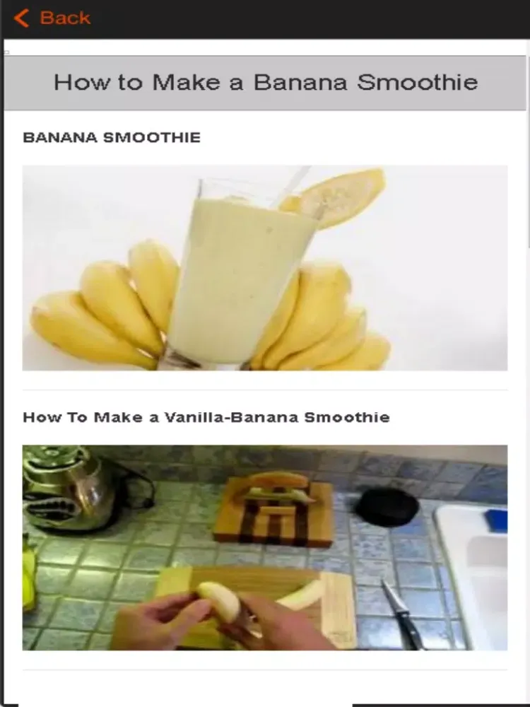 صور Fruit Smoothie Recipes - Learn How To Make a Smoothie iPad 