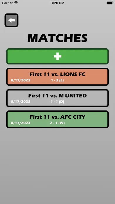 Football Lineup Manager Screenshots
