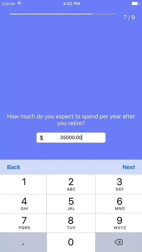 Capturas de tela do Financial Independence Calculator - Retire Early
