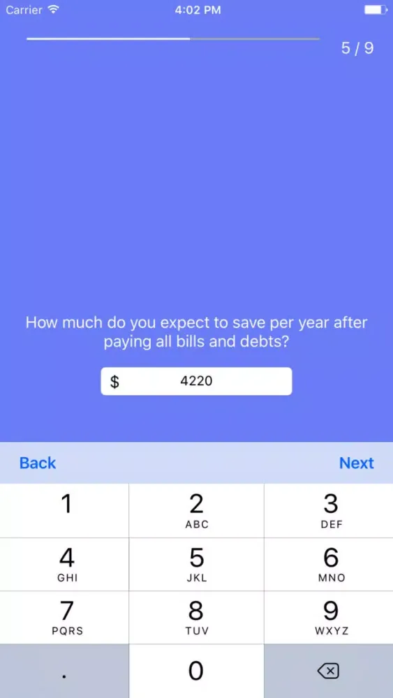 Capturas de tela do Financial Independence Calculator - Retire Early