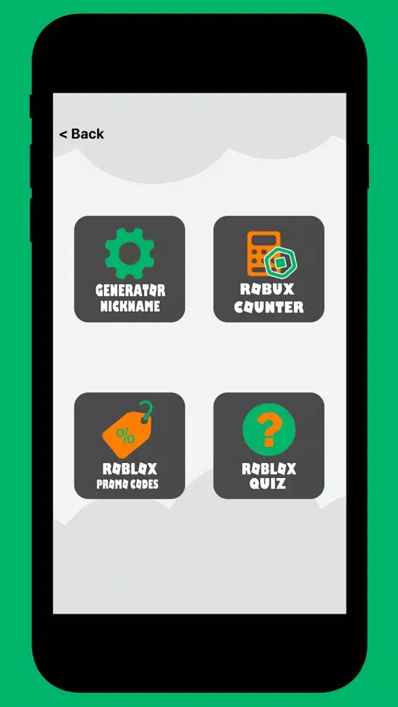 Ảnh chụp màn hình của Nickname Generator For Roblox