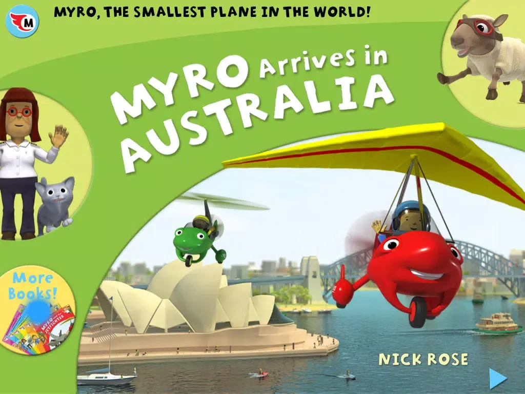 Zrzuty ekranu Myro Arrives in Australia - Animated storybook 1 iPad 