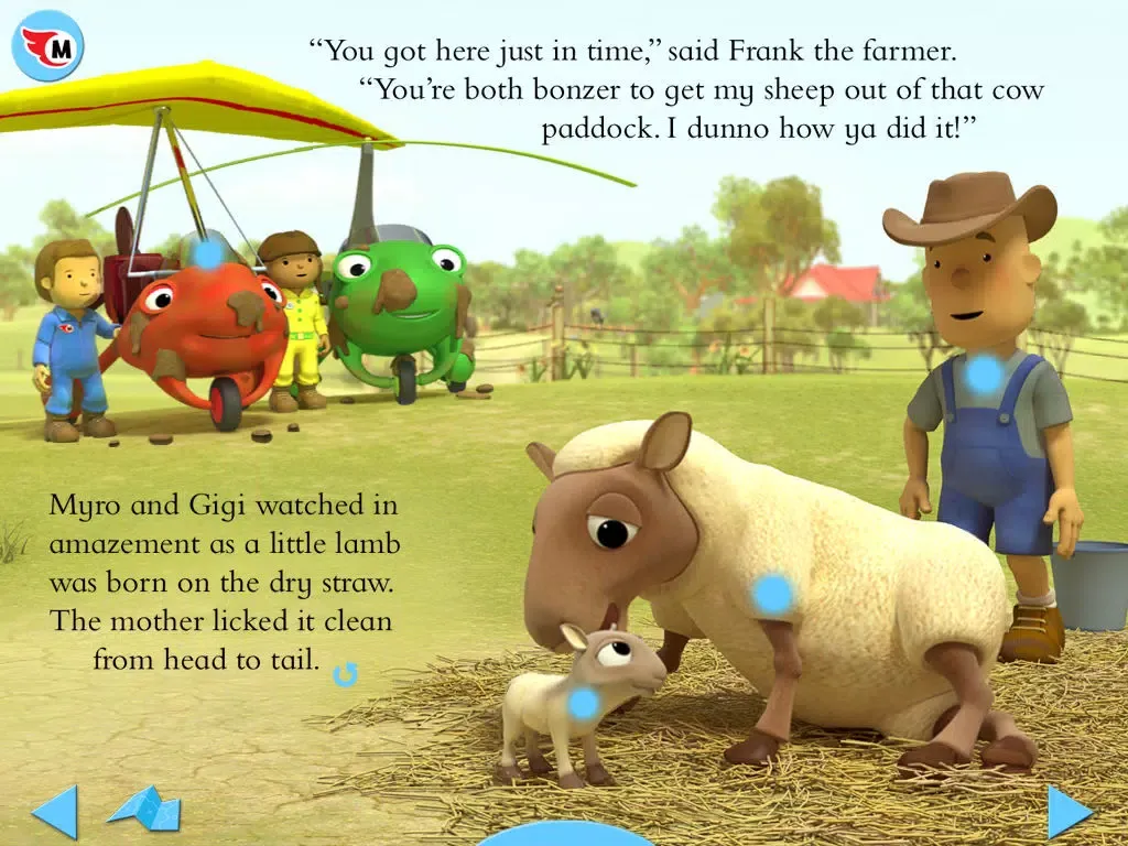 Zrzuty ekranu Myro Arrives in Australia - Animated storybook 1 iPad 