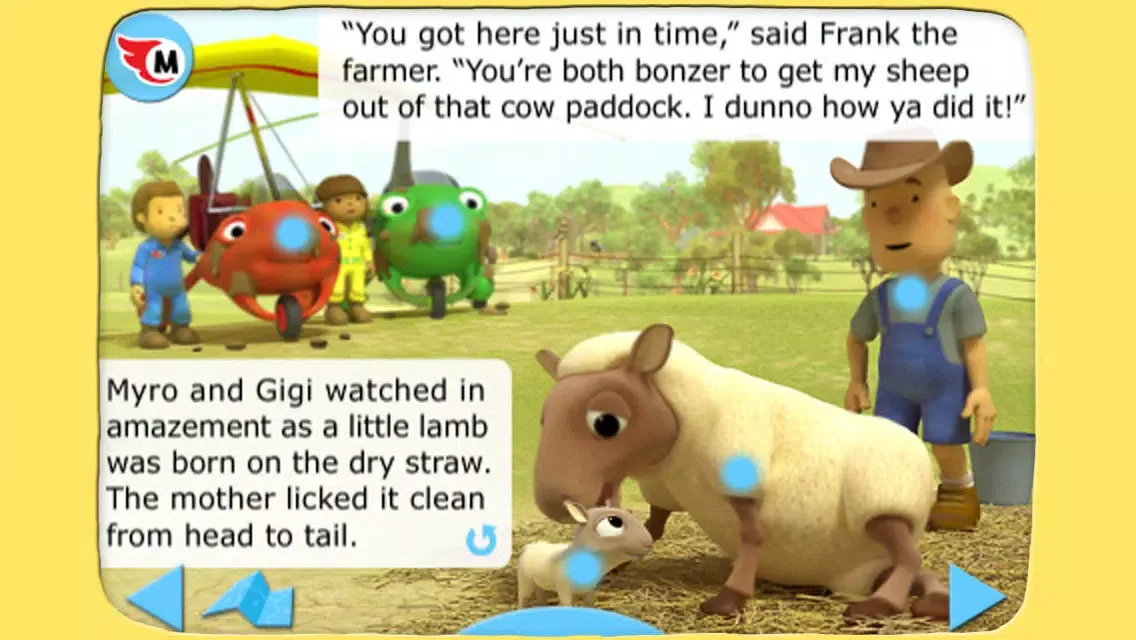 Zrzuty ekranu Myro Arrives in Australia - Animated storybook 1