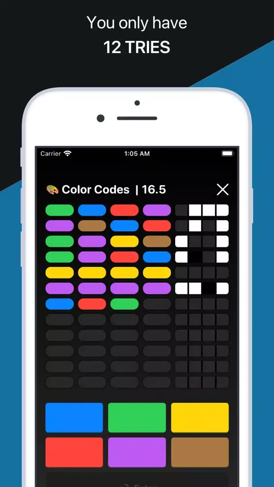Color Codes: Mastermind Game 스크린샷