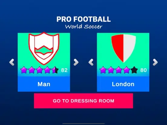 PRO Football: World Soccer iPad 应用截图