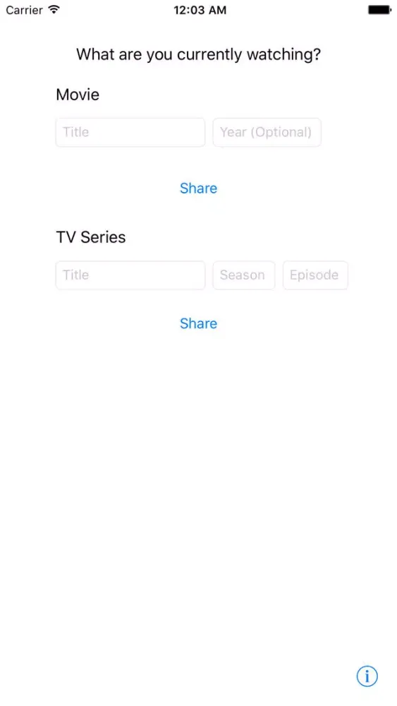 NowWatching Screenshots
