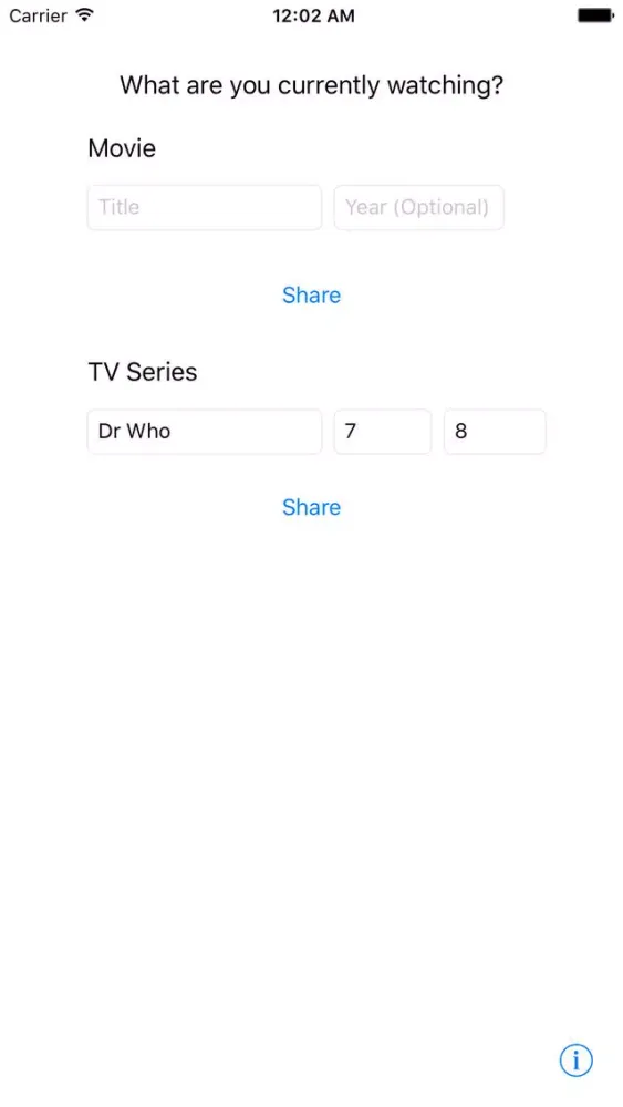 NowWatching Screenshots