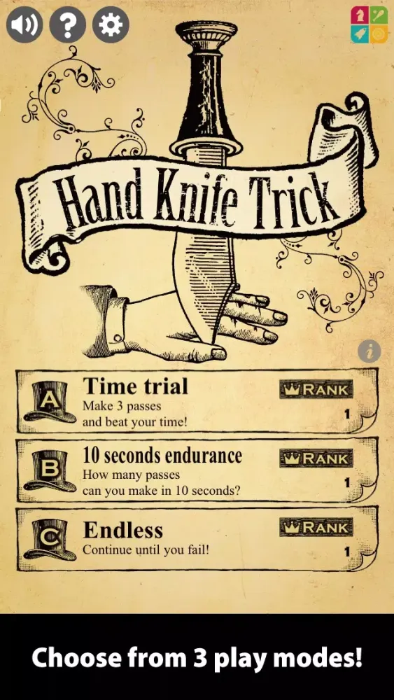 Hand Knife Trick - Bloody Hand Screenshots
