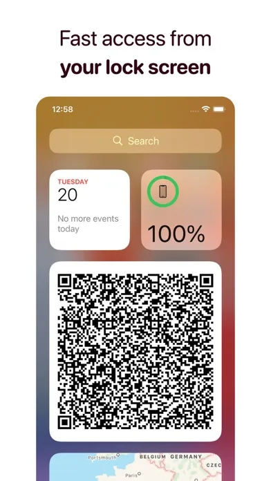 Ảnh chụp màn hình của FastPass - QR Code Widget