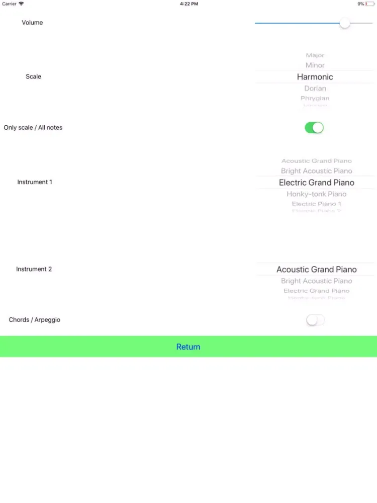 Harmony Pad iPad 應用截圖