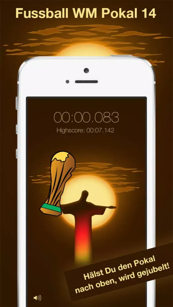 Soccer Trophy 14 - Hold the Trophy - Soccer World Champion應用截圖