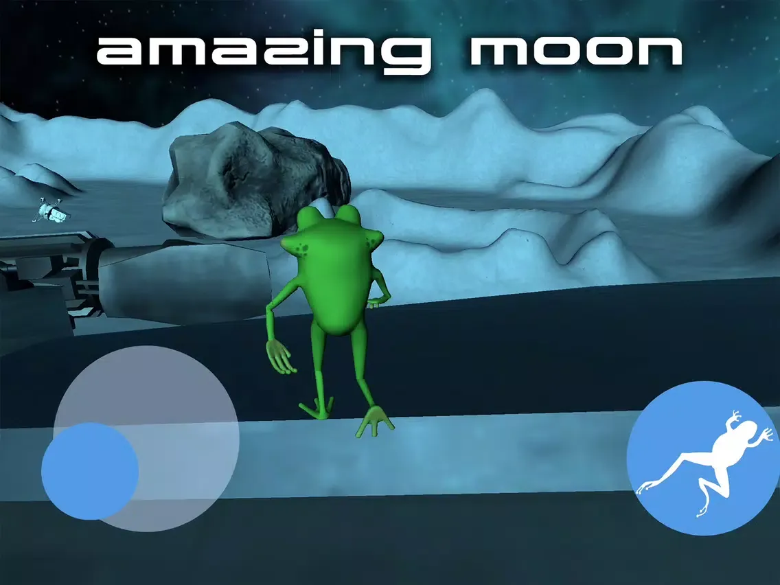 AMAZING MOON-FROG IN SPACE iPad  스크린샷