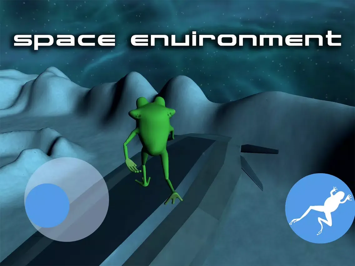 AMAZING MOON-FROG IN SPACE iPad  스크린샷