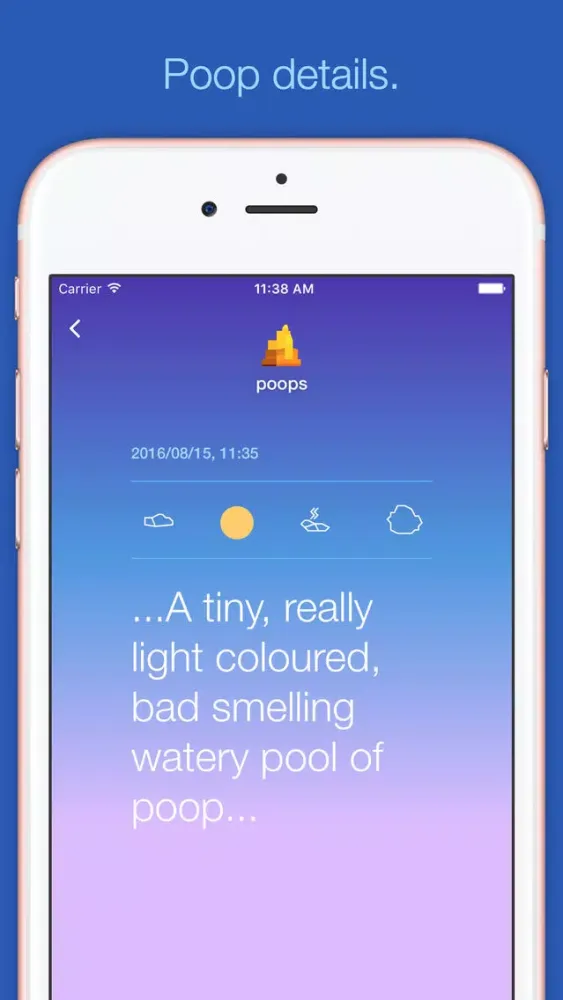 Screenshot di Poops - Baby Poop Tracker