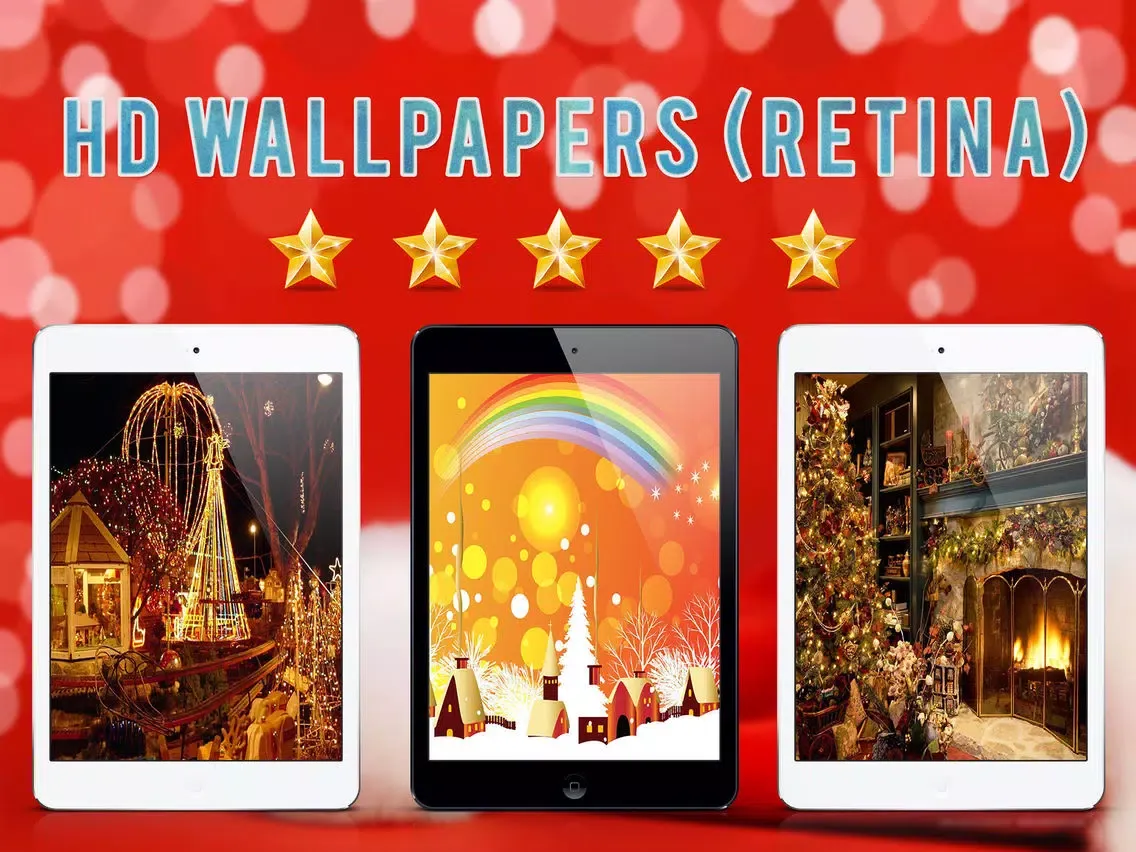 تصاویر Wallpapers for Christmas Pro iPad 