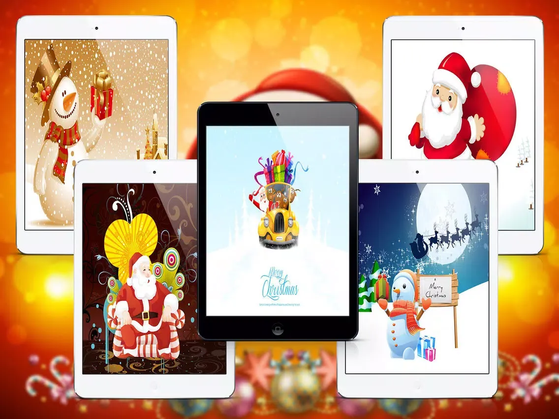 تصاویر Wallpapers for Christmas Pro iPad 