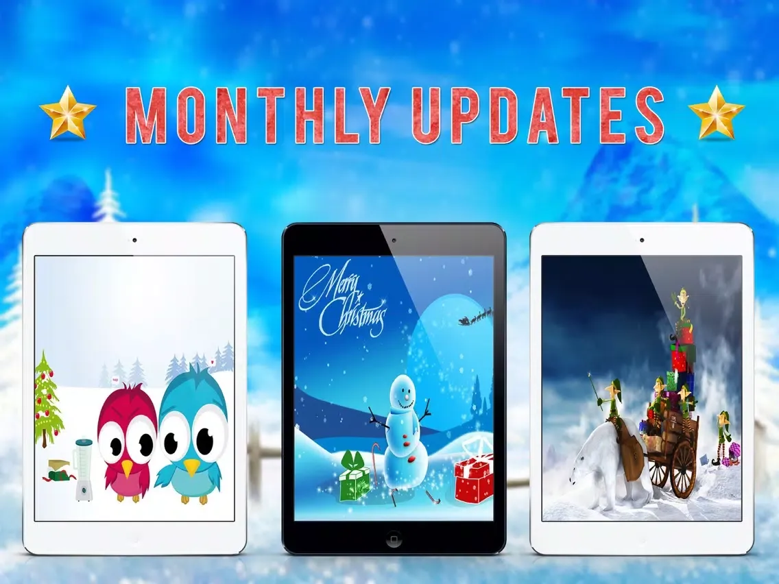 تصاویر Wallpapers for Christmas Pro iPad 