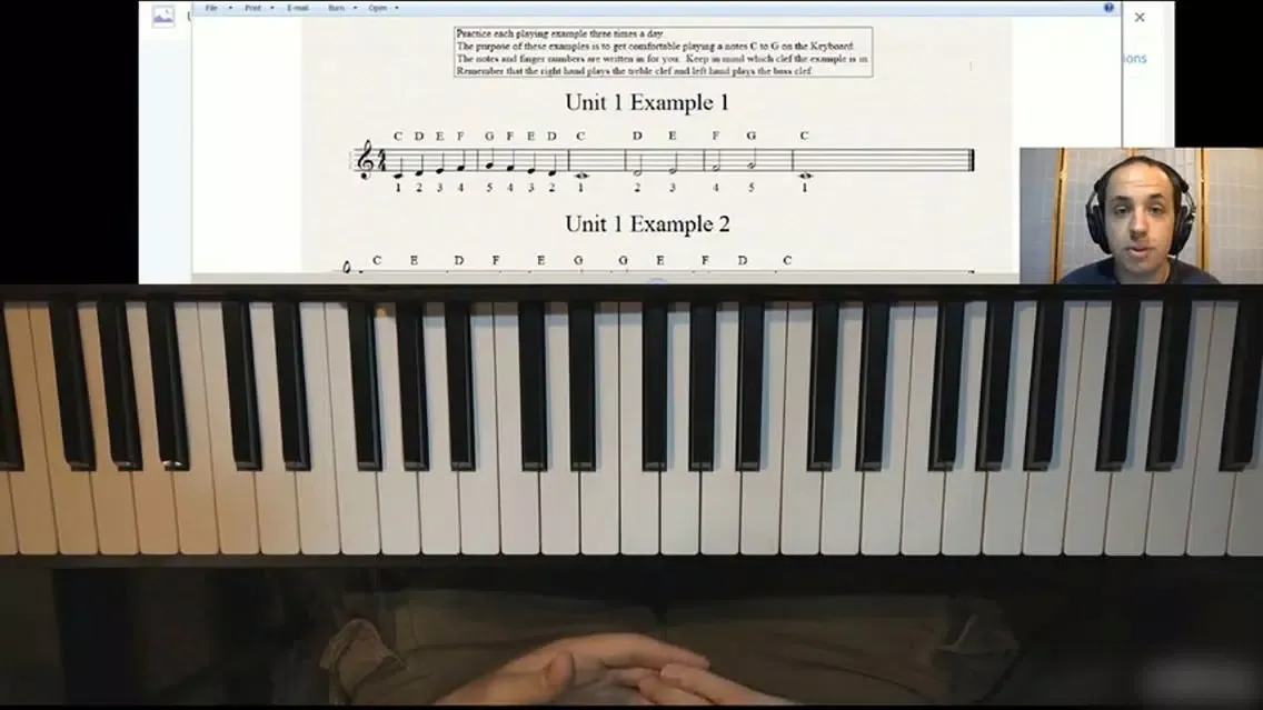 ภาพหน้าจอของ How to Play Piano - Step by Step Videos