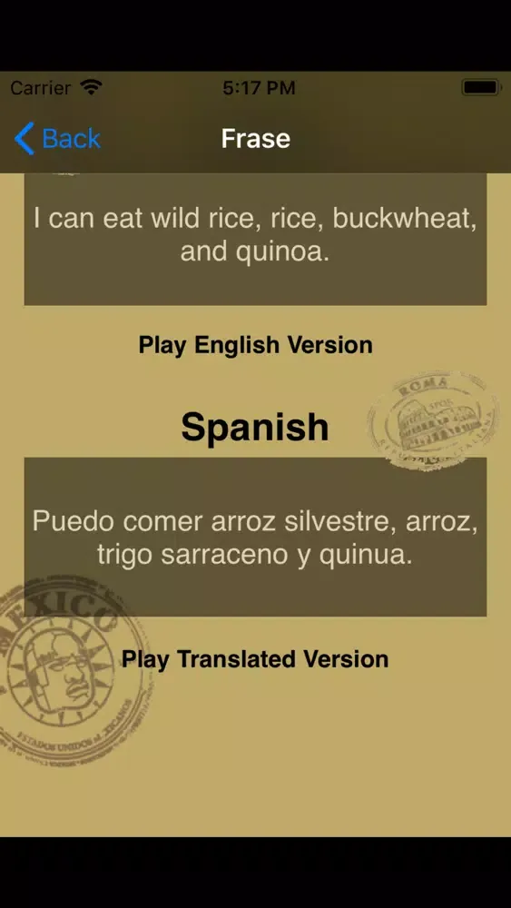 Food Allergies - Spanish应用截图