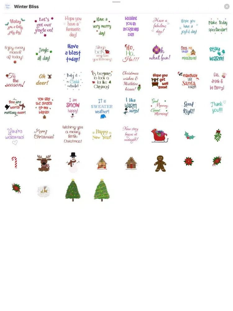 Скриншоты Winter Bliss iPad 