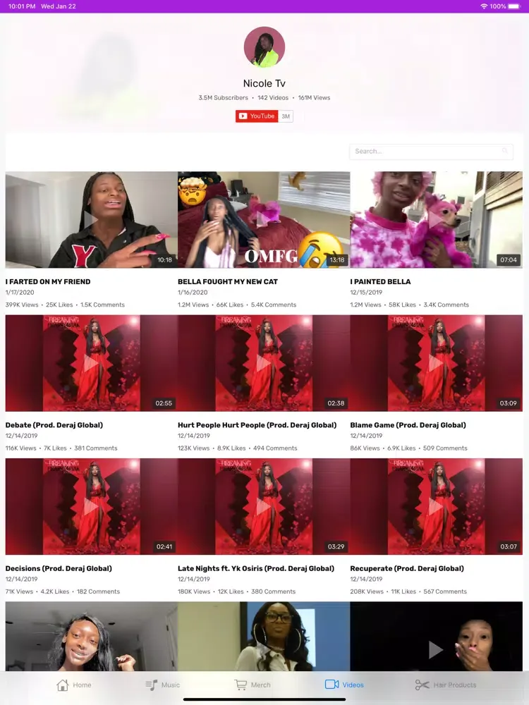 تصاویر Nicole TV iPad 