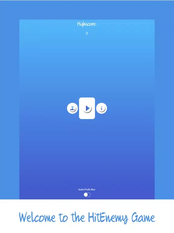HitEnemy iPad 应用截图
