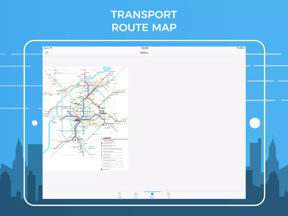Atlanta Travel Guide with Offline Street Map iPad 應用截圖