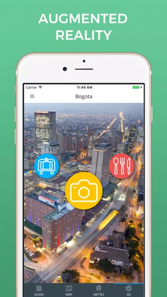 Capturas de tela do Bogota Travel Guide with Offline Street Map