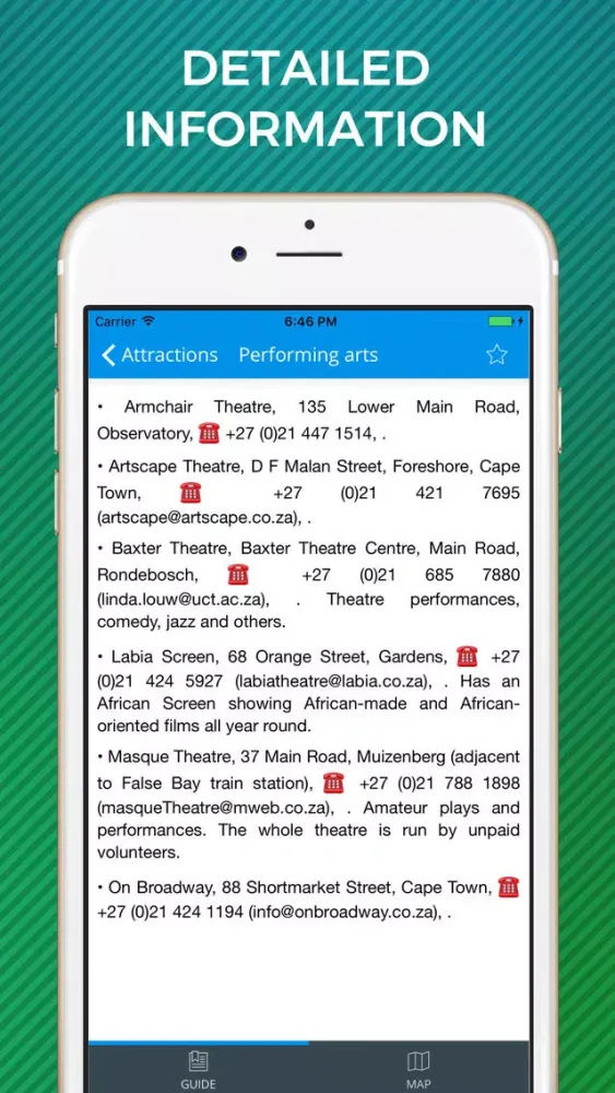 تصاویر Cape Town Travel Guide with Offline Street Map