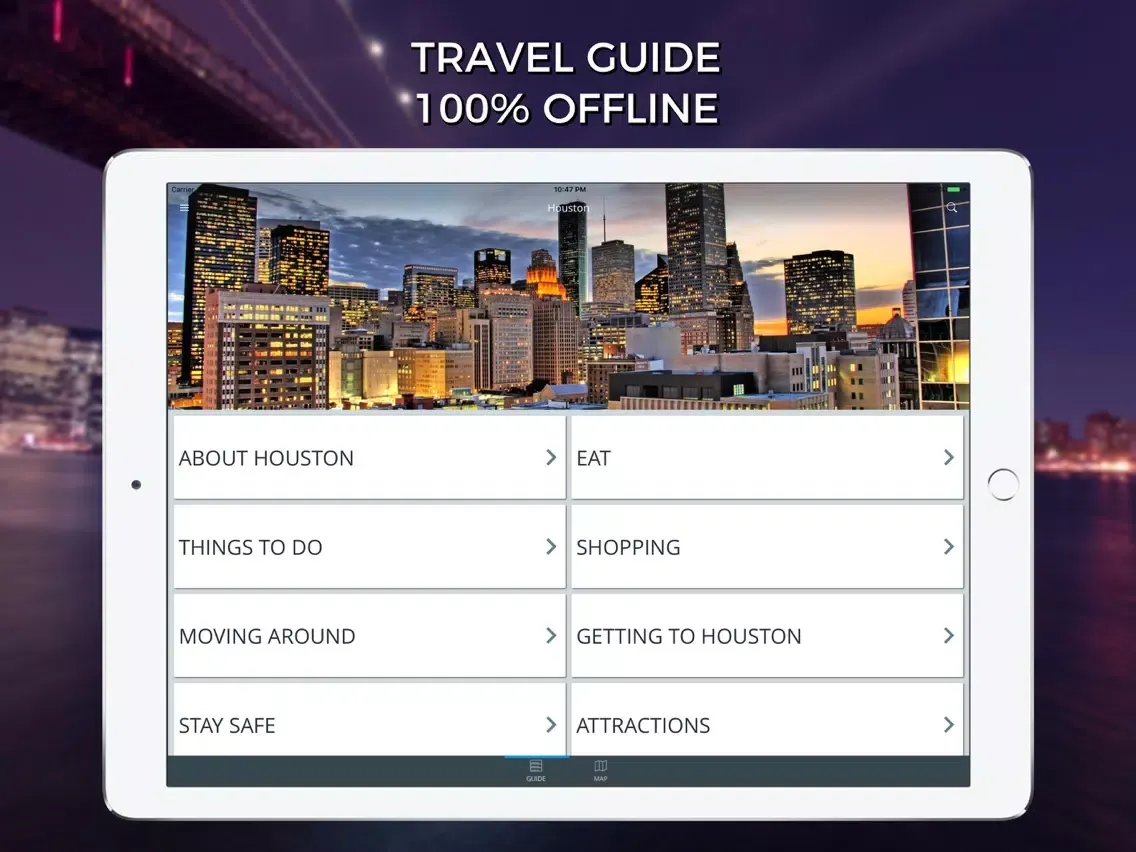 صور Houston Travel Guide with Offline Street Map iPad 