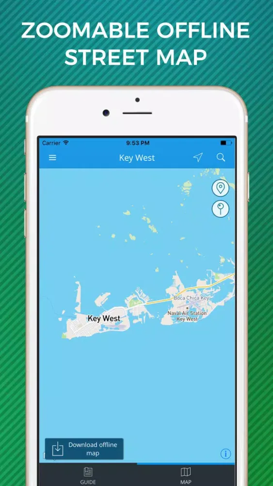 Capturas de pantalla de Key West Travel Guide with Offline Street Map