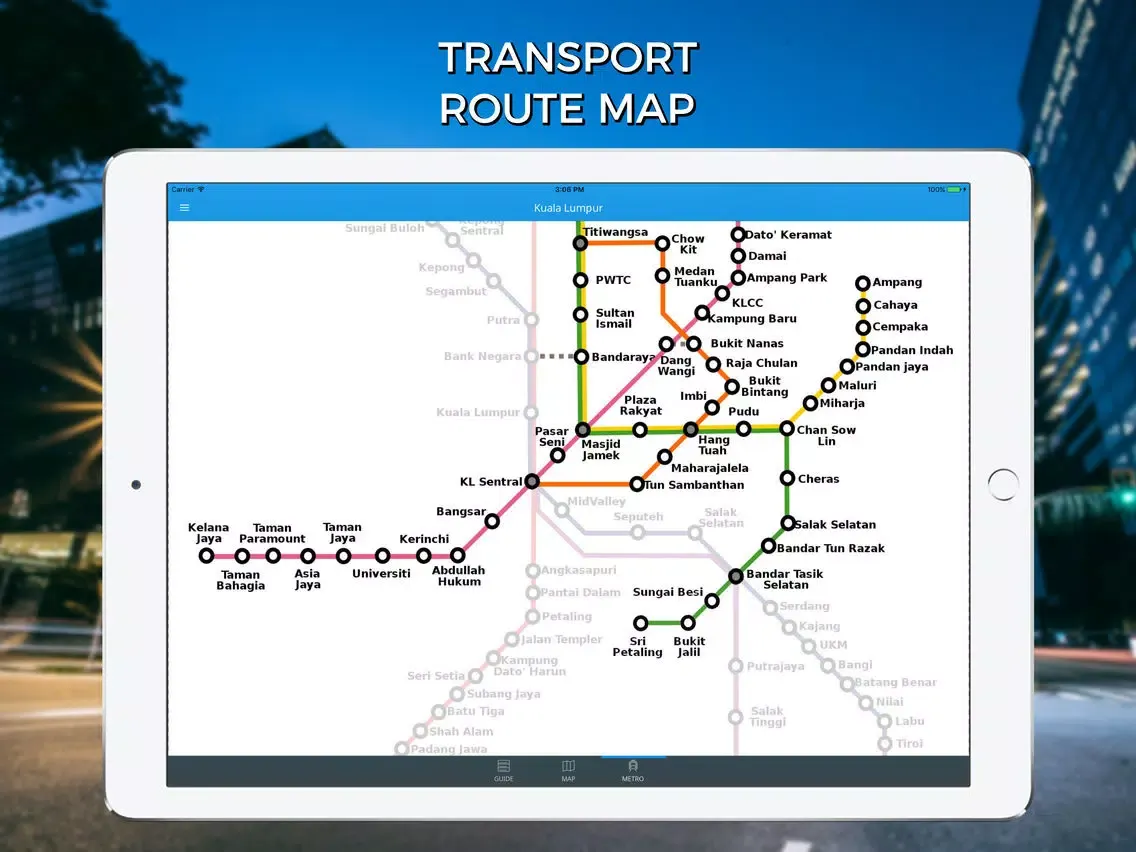 Screenshot di Kuala Lumpur Travel Guide with Maps iPad 