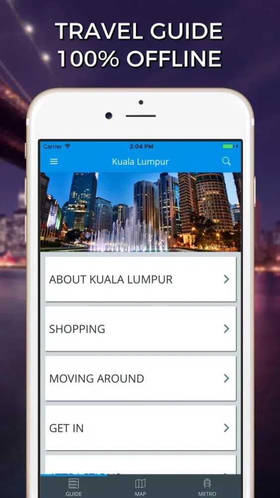 Screenshot di Kuala Lumpur Travel Guide with Maps
