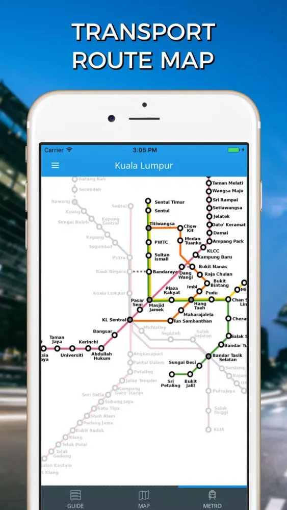 Screenshot di Kuala Lumpur Travel Guide with Maps