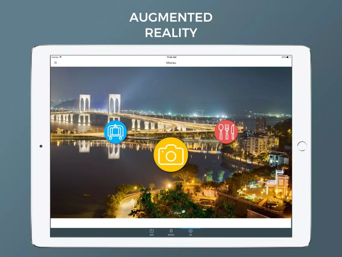 Ảnh chụp màn hình của Macau city maps iPad 