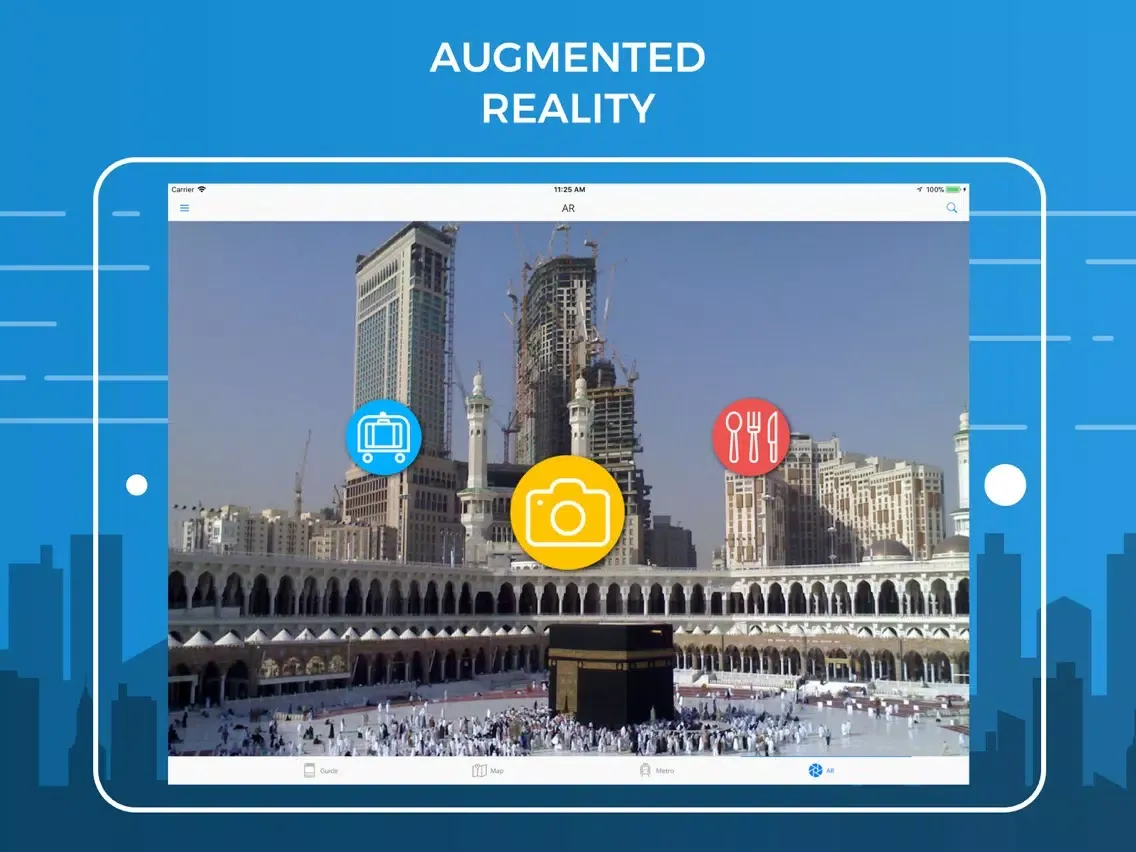 Captures d'écran de Mecca Travel Guide Offline iPad 
