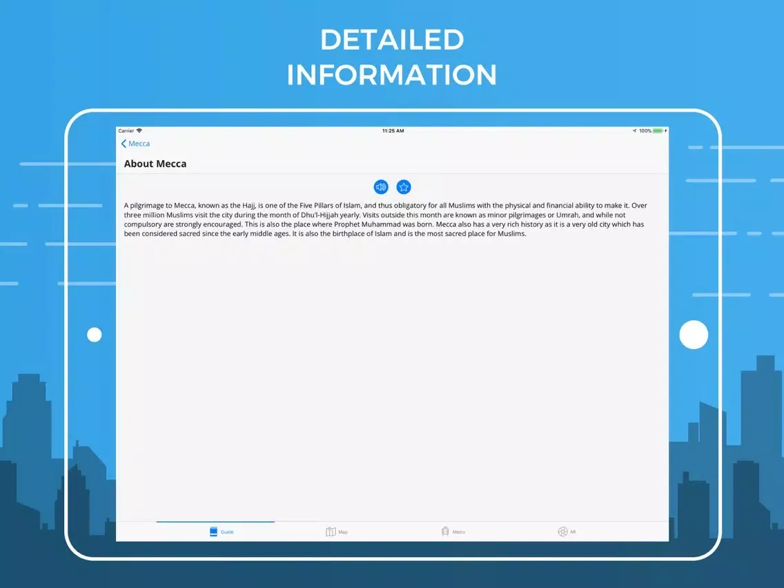 Captures d'écran de Mecca Travel Guide Offline iPad 