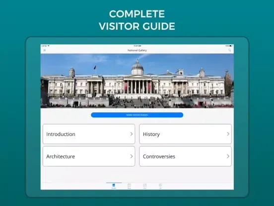 National Gallery London Guide and Maps iPad  Ekran Görüntüleri