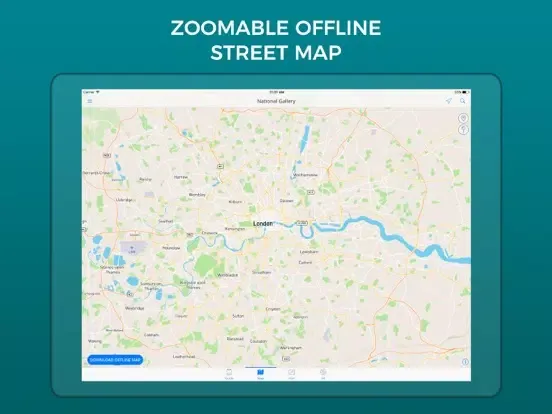 National Gallery London Guide and Maps iPad  Ekran Görüntüleri